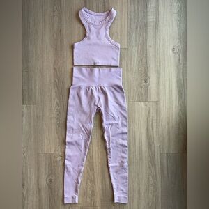 Lavender Matching Set Active Set